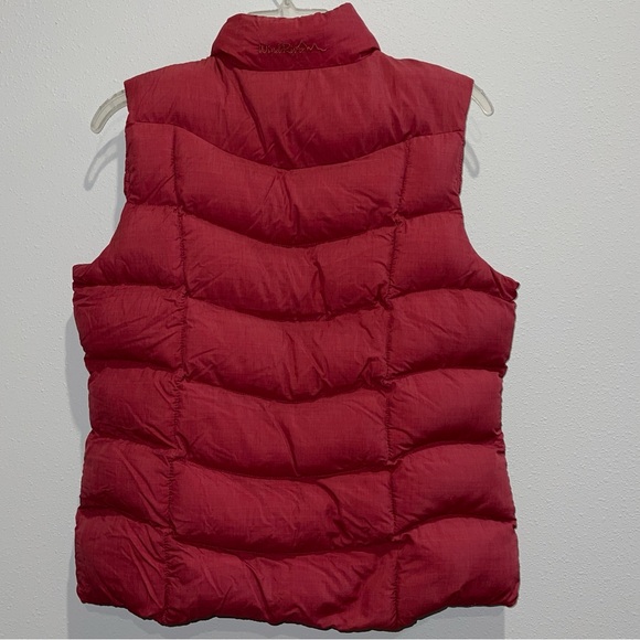 Wind River Brick Red Puffer Vest Women's Medium Warm - Picture 2 of 6